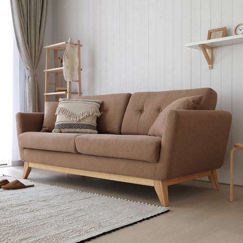 Alma - Retroinspirerad soffa i tyg