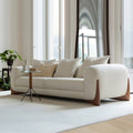 Stella - Elegant bouclényansad designsoffa