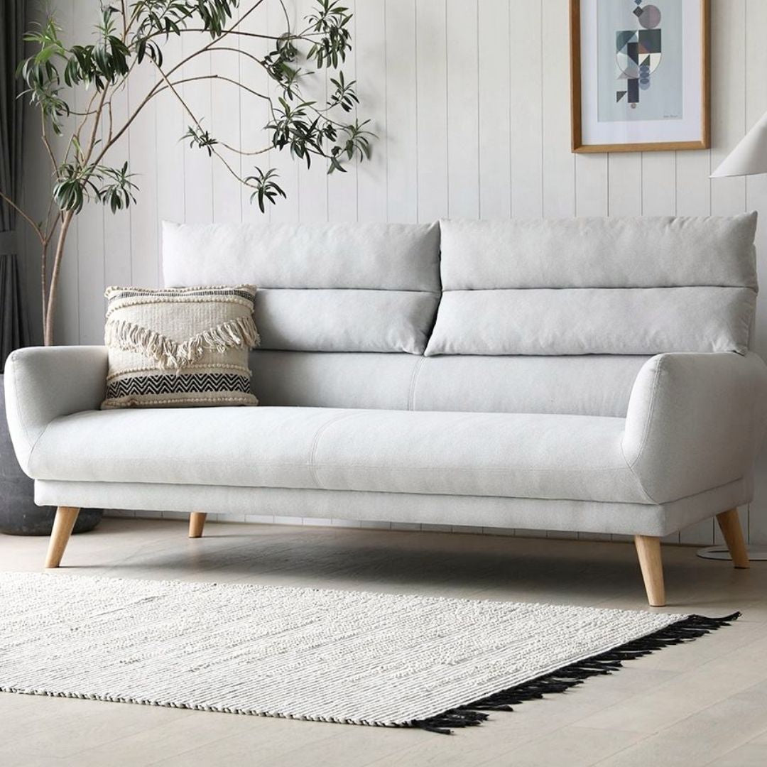 Wilma - Komfortabel soffa med hög rygg