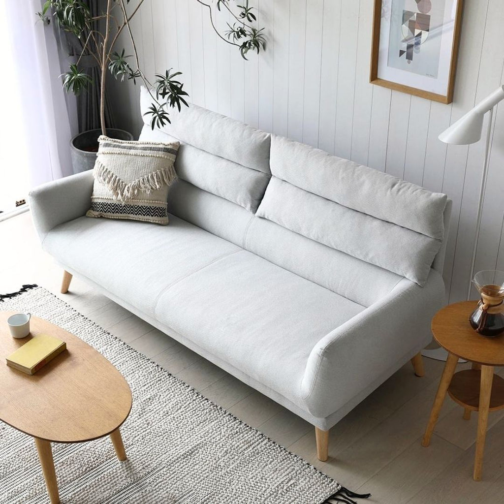 Wilma - Komfortabel soffa med hög rygg